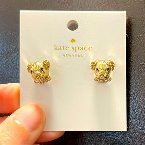 Kate Spade earrings - Puppy
